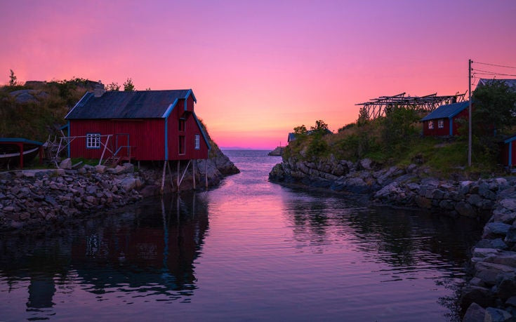 Η μικρή νορβηγική πόλη με το μοναδικό φυσικό φαινόμενο